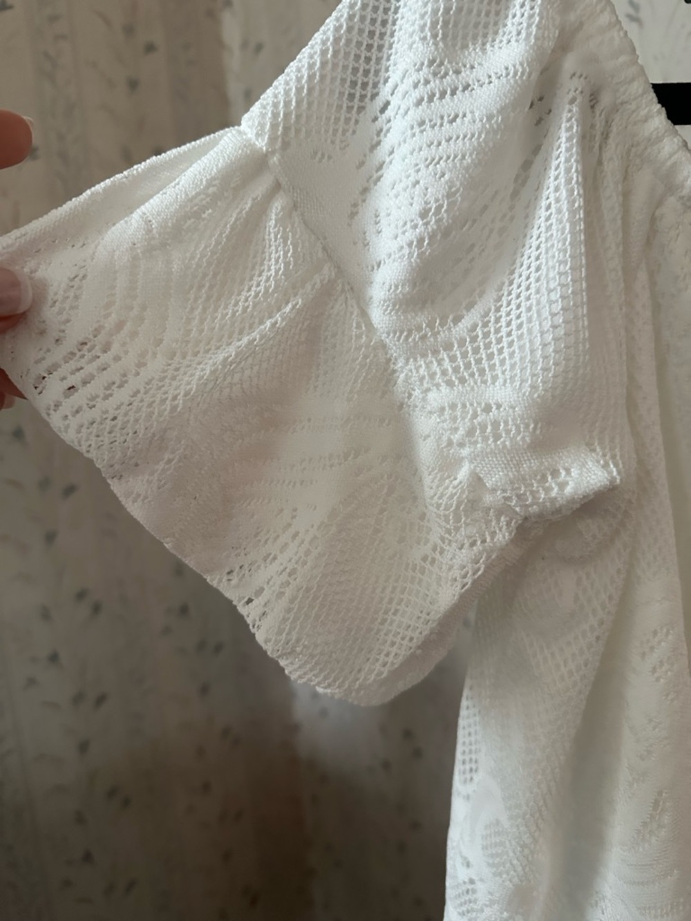 Lilly Pulitzer Samia White Lace Blouse - Picture 5 of 11